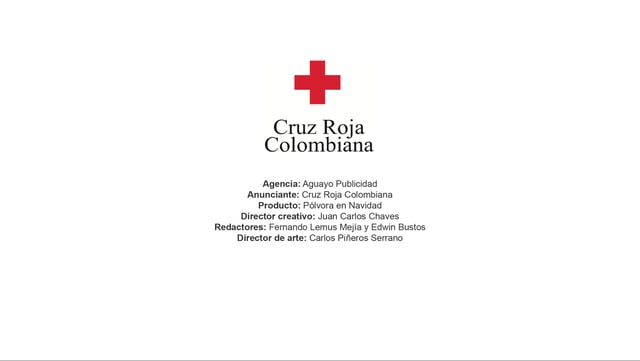 Pólvora en Navidad – Cruz Roja Colombiana