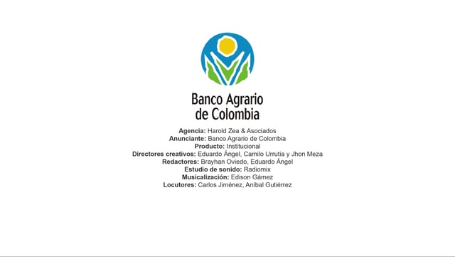 Institucional – Banco Agrario de Colombia