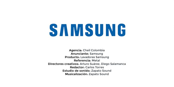 Lavadoras Samsung – Cheil Colombia