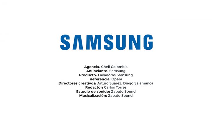 Lavadoras Samsung – Cheil Colombia